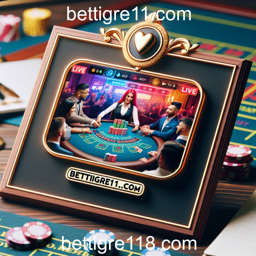 Descubra a Experiência de Jogo Ao Vivo no bettigre11.com
